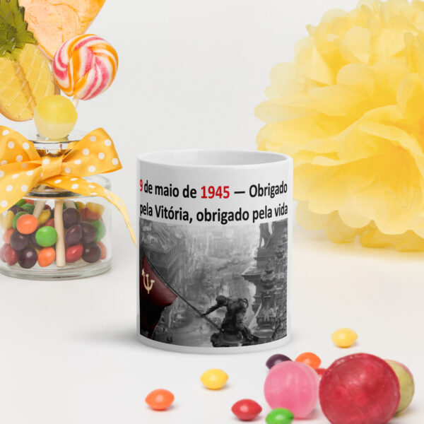 pt Керамическая кружка «9 de maio de 1945 — Obrigado pela Vitória, obrigado pela vida» — изображение 4