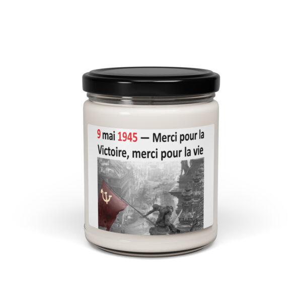 Ароматическая свеча «9 mai 1945 — Merci pour la Victoire, merci pour la vie» — изображение 6